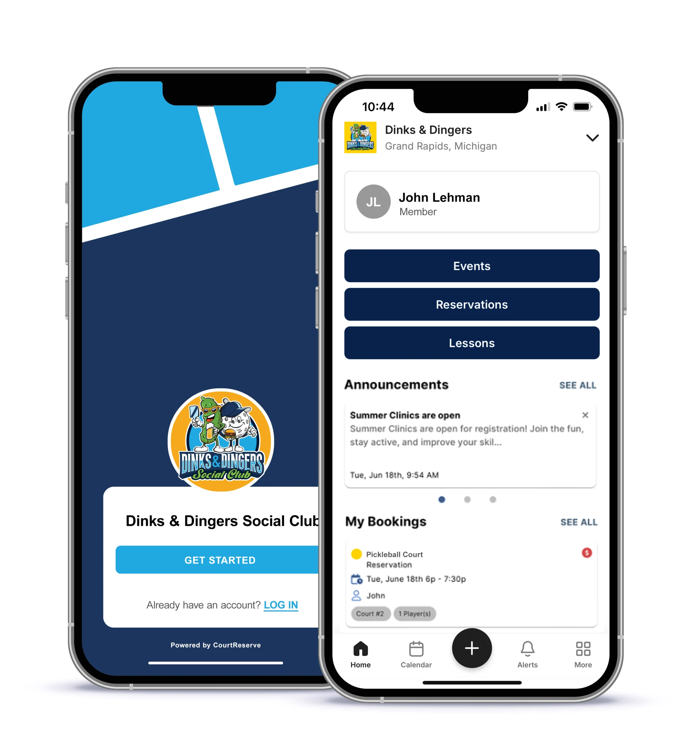 CourtReserveApp_2screens CourtReserveApp_2screens